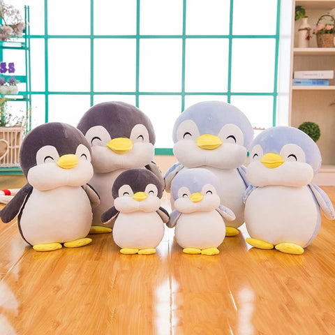 family Penguin Plush Toys