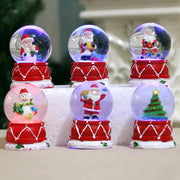 Snowman Statue Glass Snow Globe