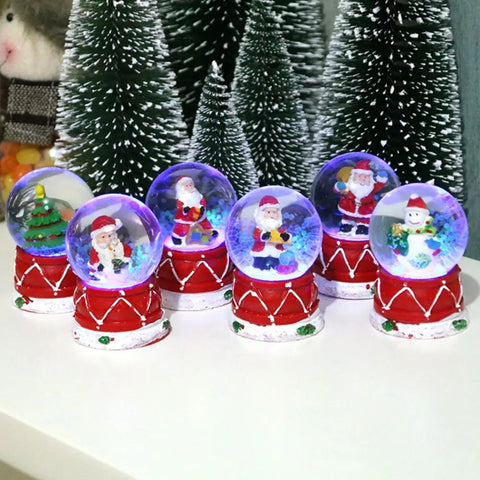 Snowman Statue Glass Snow Globe