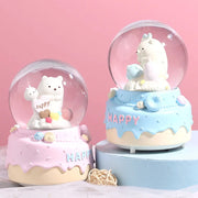 Bear Luminous Snow Globe