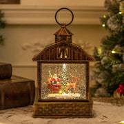 Christmas Lantern Snow Globe